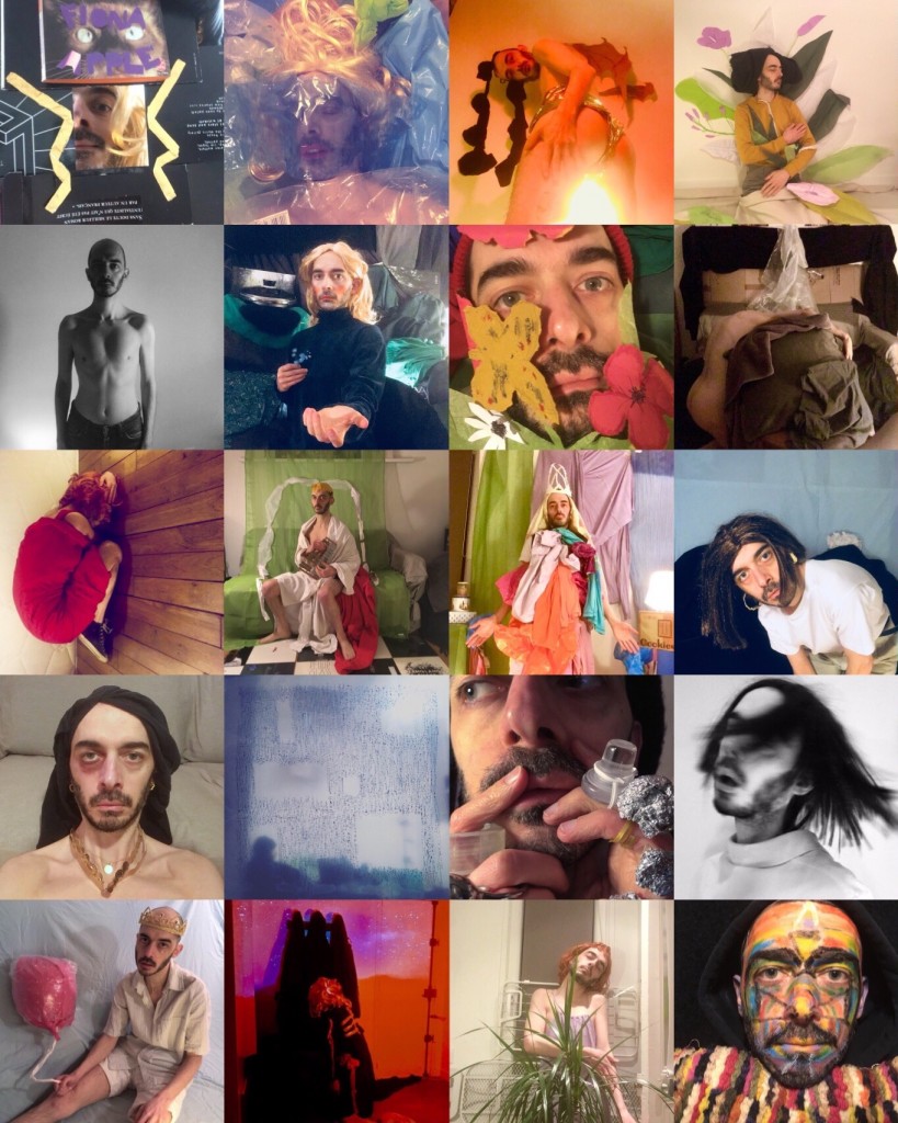 Covers of the top 20 albums of 2020 revisited as lockdown selfportraits by Albumcovergirl / ©GoodMorninCaptn